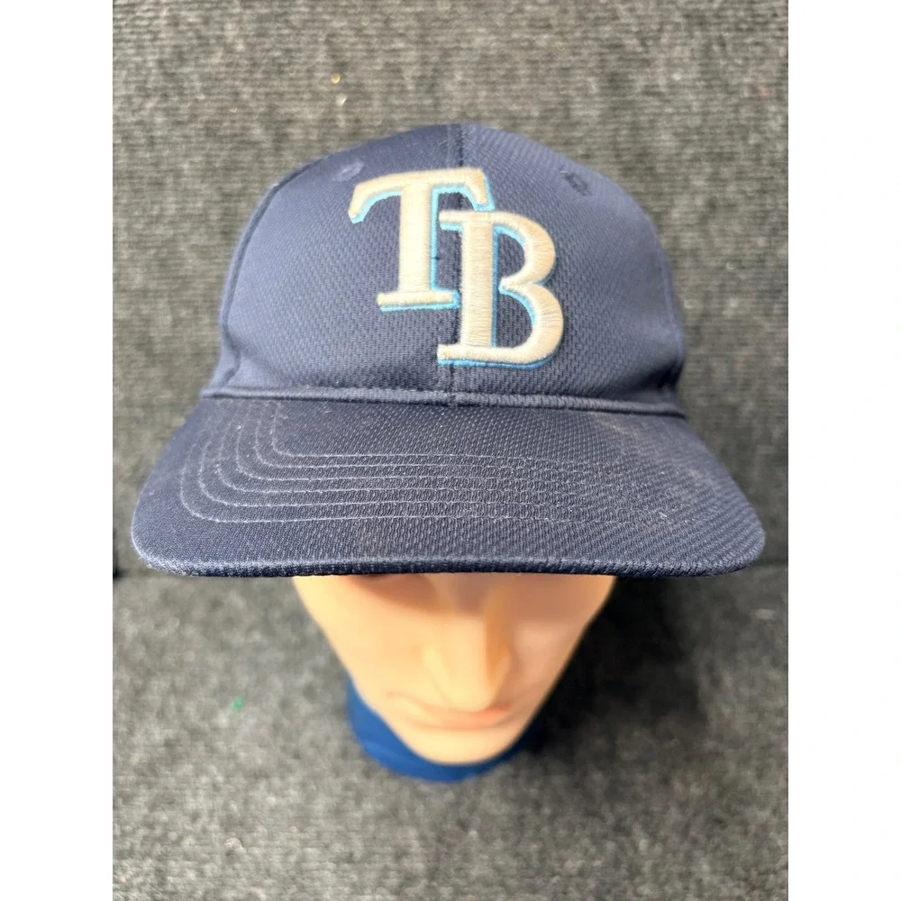 OC Sports Tampa Bay Rays Youth Baseball Cap Navy Blue Team MLB Adjustable Hat
